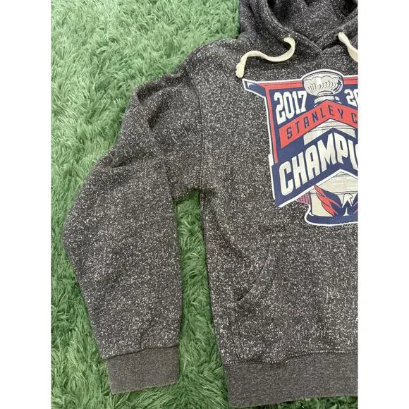 Washington Capitals 2017-2018 Stanley Cup Champions Hoodie Sweatshirt Size S - Picture 3 of 7